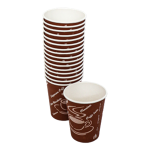 Coffee Cup 2 Go Ripple Brown 50 x 350ml