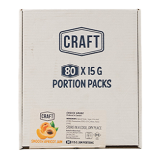 Craft Apricot Jam Portions 80s