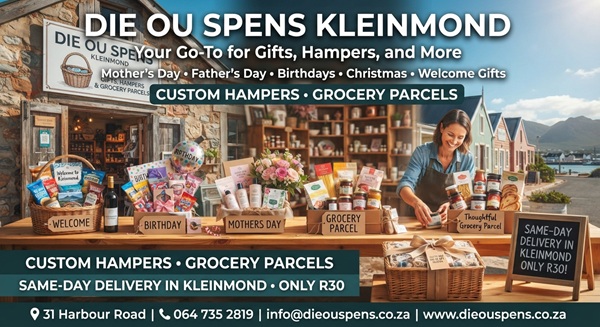 Die Ou Spens Kleinmond – Your Go To Shop for Gifts